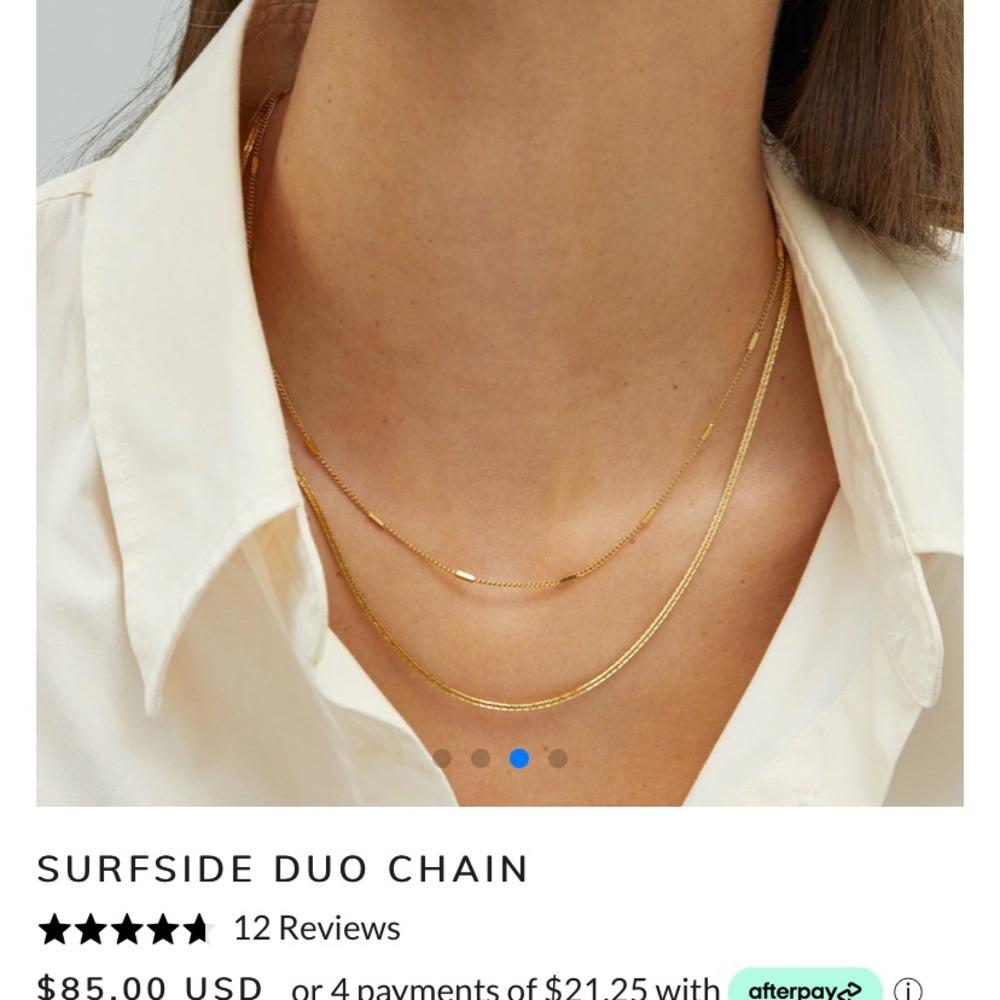 JennyBird Surfside Duo Necklace